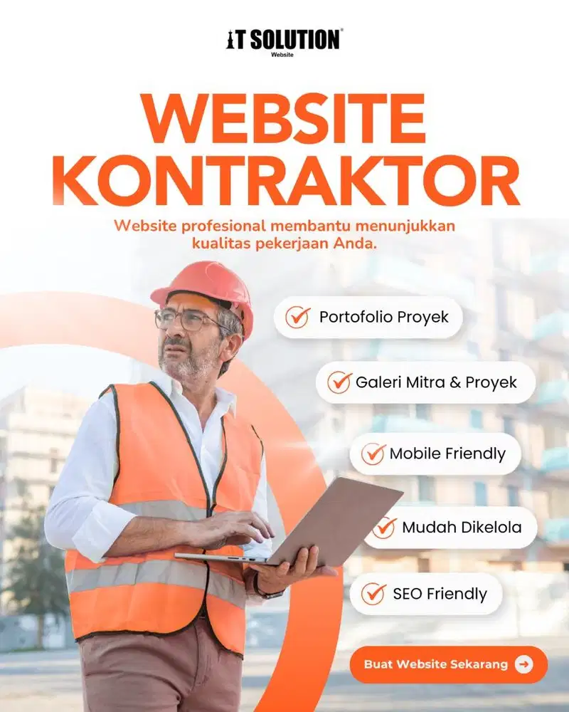 Pembuatan Website Profil Kontraktor Profesional dan Bergaransi