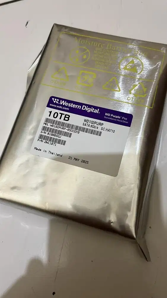 HDD 3,5inch 10TB merk WD