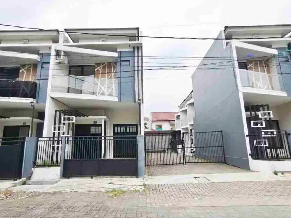 Rumah Baru 2Lt Ready Unit Kutisari Surabaya Dekat UK Petra, Polda, Kejaksaan, Akses Ry A Yani dan  Industri Sier Rungkut