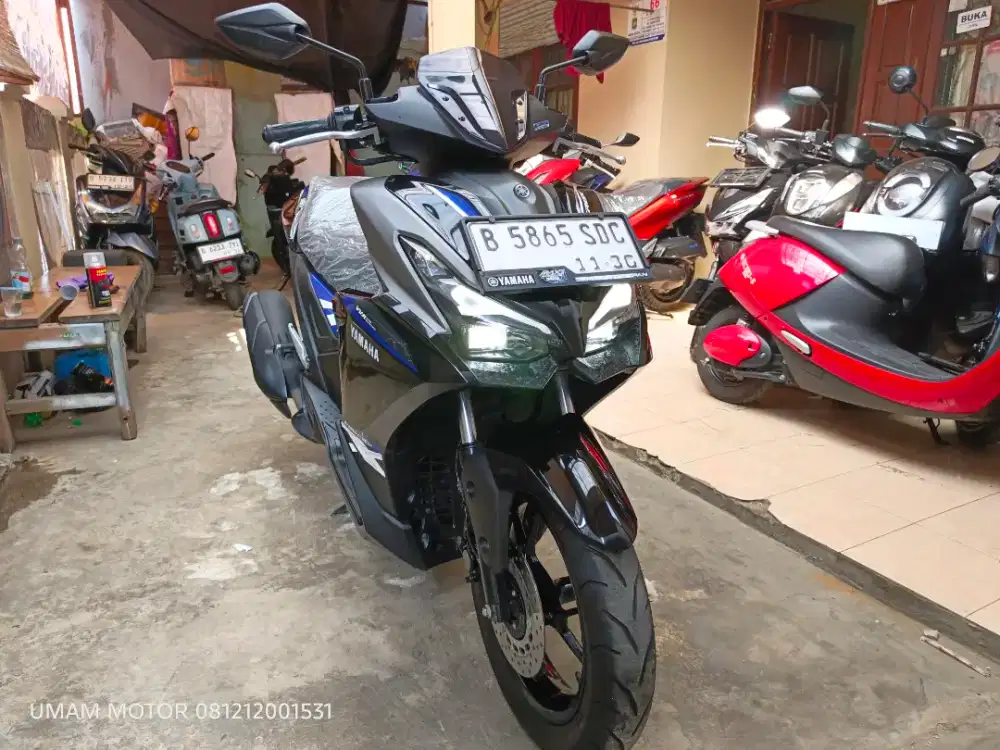 KM 4RB YAMAHA AEROX ALPHA 2025 BLN 11 BS TT 2024 DI CILEDUG HARGA PAS