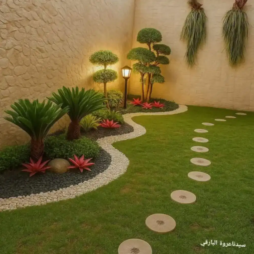 Jasa pembuatan taman sintetis taman minimalis taman kering dll #3