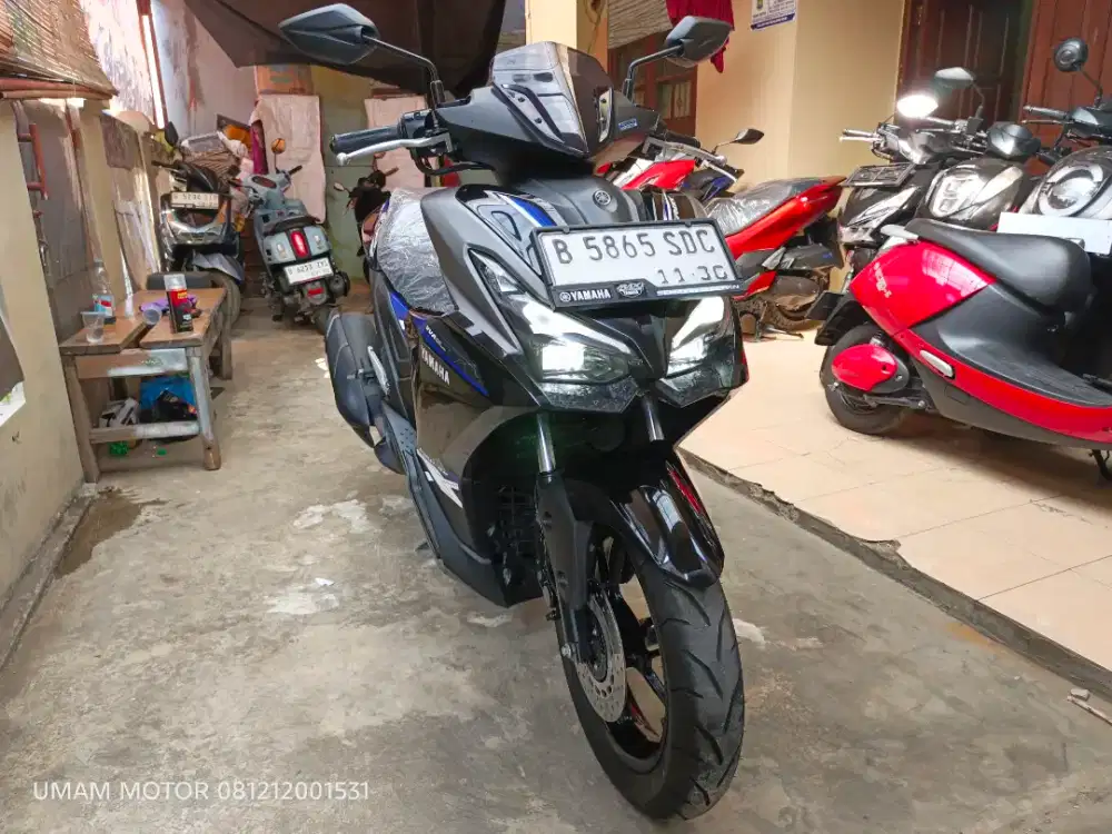KM 4RB YAMAHA AEROX ALPHA 2025 BLN 11 BS TT 2024 DI CILEDUG HARGA PAS