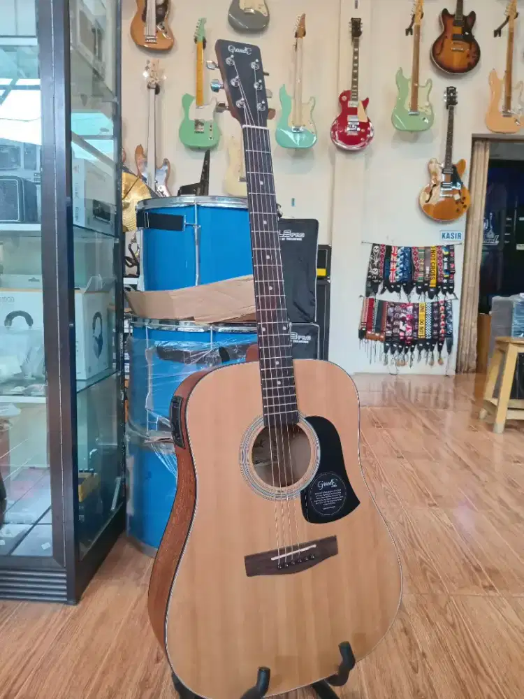 GITAR AKUSTIK ELEKTRIK GRANDE DE-100 NA ORIGINAL