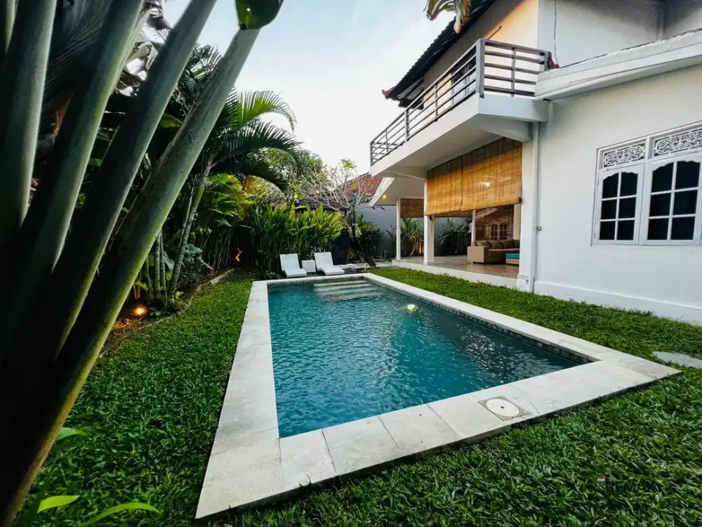 Villa eksklusif tenang dan aman Disewakan, di kawasan Bidadari, Seminyak