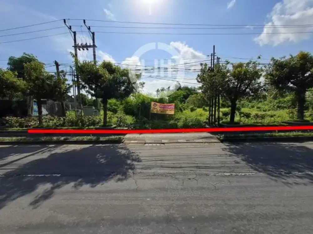 Land In Main Road, Bitera, Gianyar, Close to Kapten I Wayan Dipta Stadium and Ubud Area, Suitable for Business