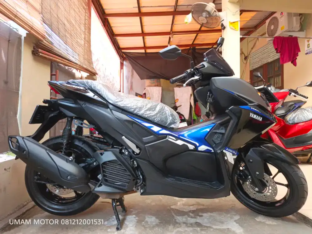 KM 4RB YAMAHA AEROX ALPHA 2025 BLN 11 BS TT 2024 DI CILEDUG HARGA PAS
