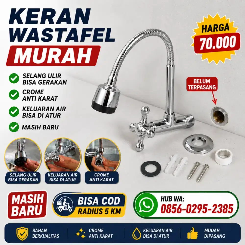 Di jual keran wastafel