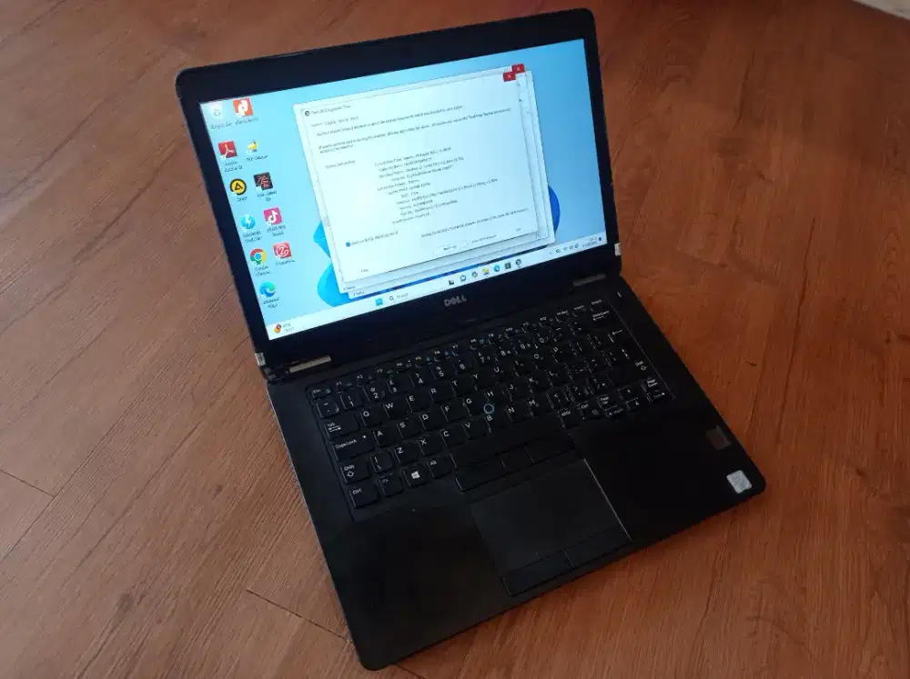 Laptop Dell e5470 i7 gen 6 ram 16 ssd 256 3juta aja