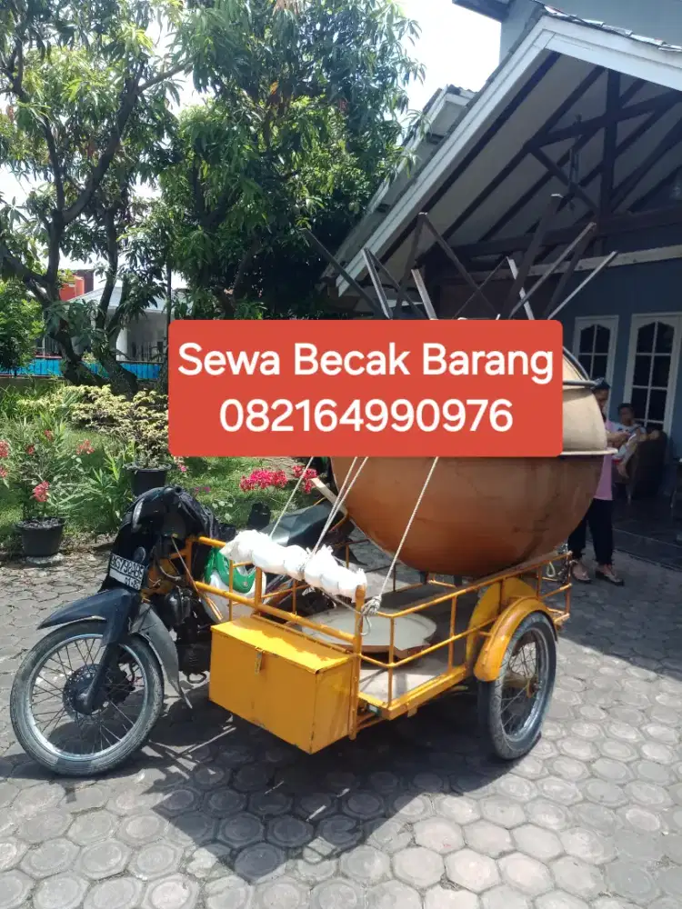 Jasa Sewa Becak Barang Medan