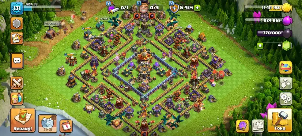 Jual Akun Coc Th16