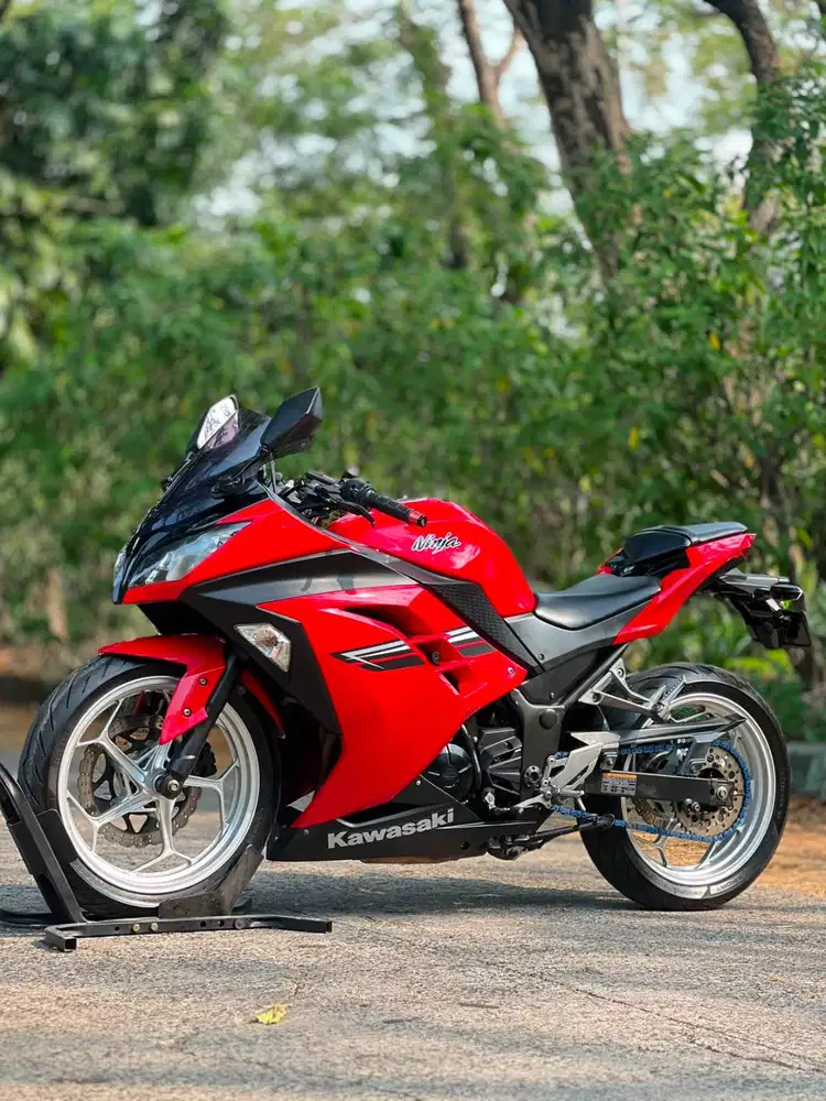 KAWASAKI NINJA 250 FI OLD 2017 MERAH PAJAK PANJANG TANPA PR