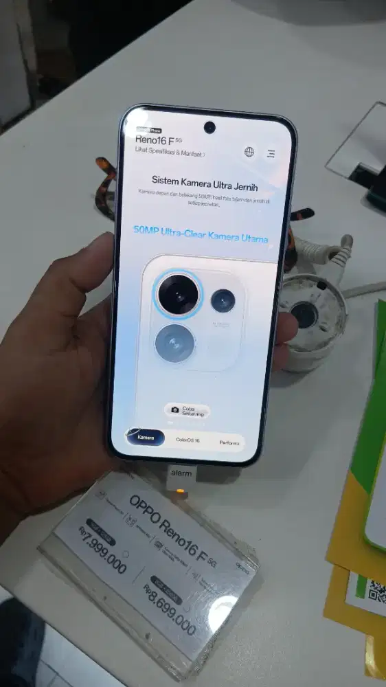Promo Oppo Reno 16F 5G RAM 8/128GB