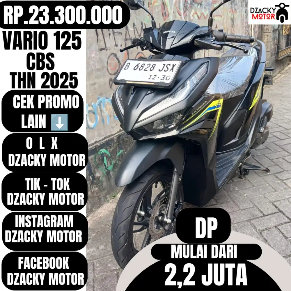 VARIO 125 CBS 2025 SECOND LIKE NEW