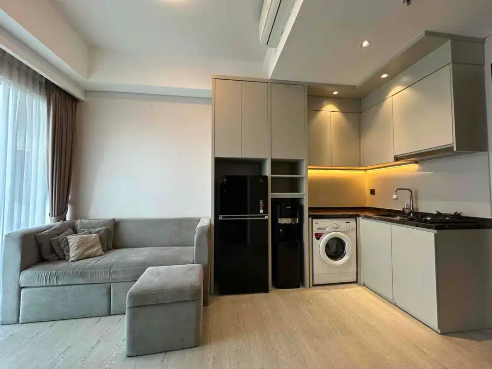 Dijual apartemen puri mansion Type 2 Br UK 49M2 semi furnished Jakarta barat