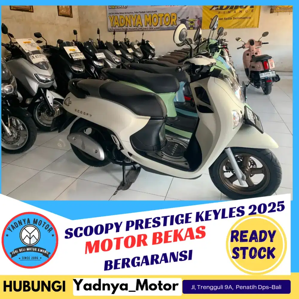 SCOOPY PRESTIGE KEYLES 2025/YADNYA MOTOR