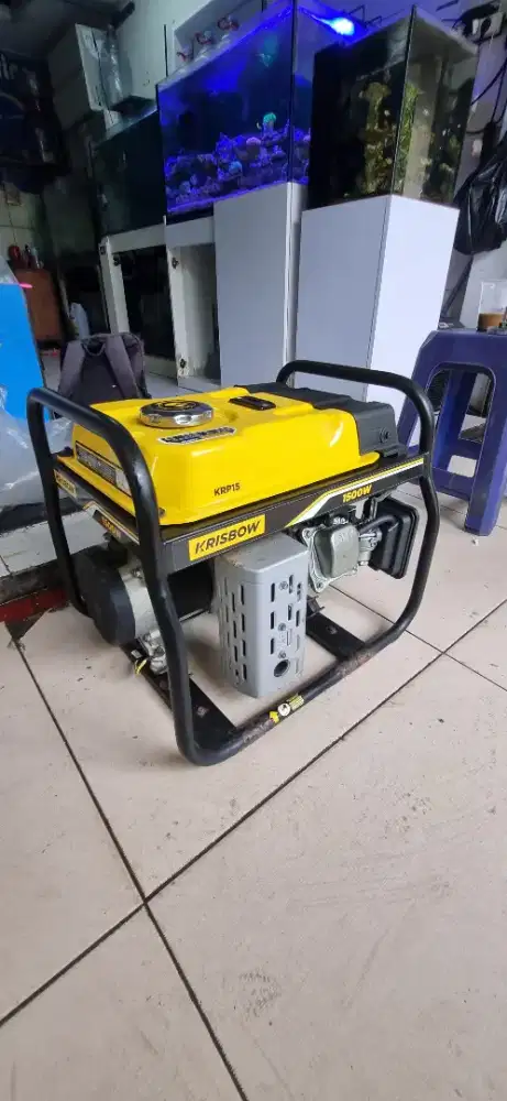 Genset krisbow bensin 1500 watt