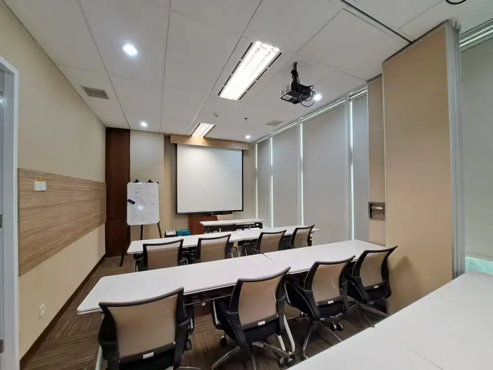 Sewa ruang kantor Furnished di 18 Office Park, Tb simatupang Jakarta Selatan