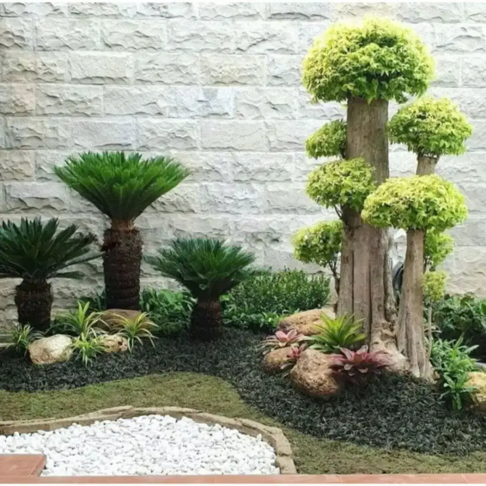 Jasa pembuatan taman ruptop taman jepang taman minimalis taman kering1