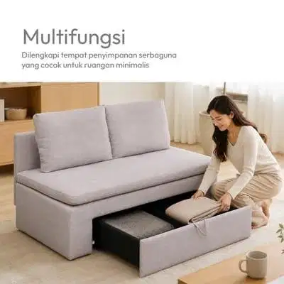 Toshi Fabric Sofa 2 Seater