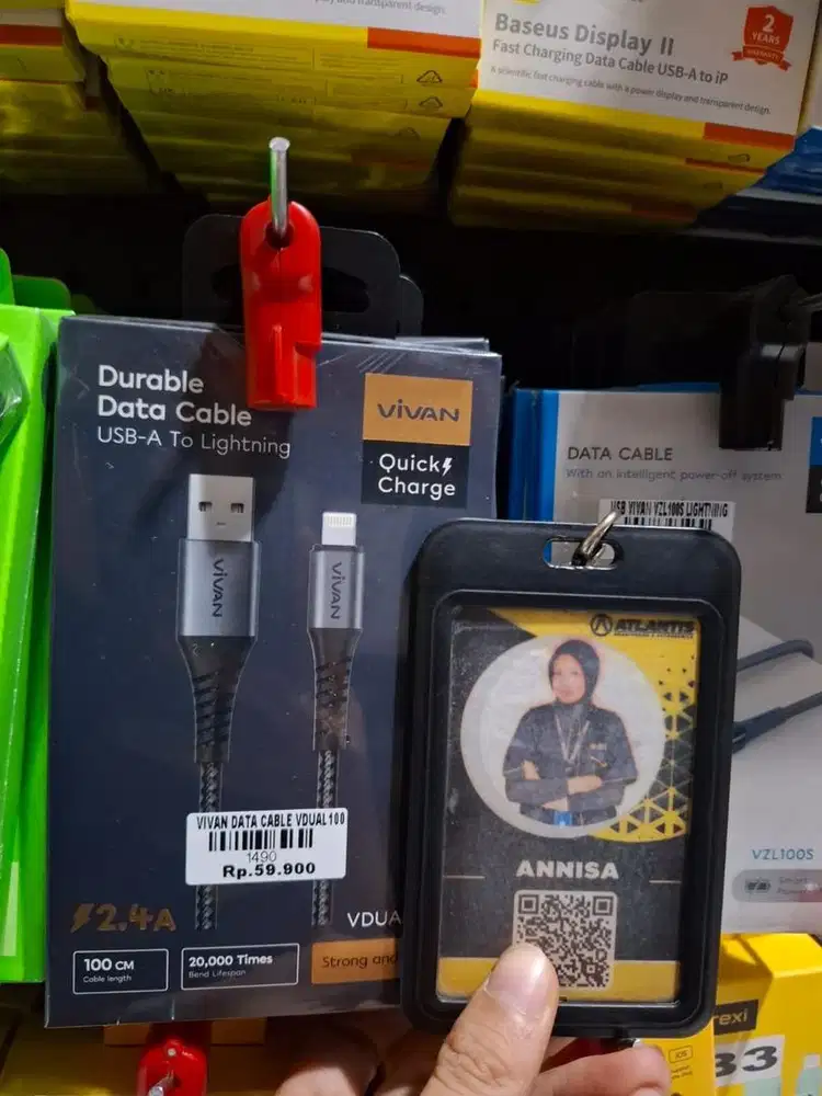 VIVAN DATA CABLE VDUAL100 | ATLANTIS DAHSYAT