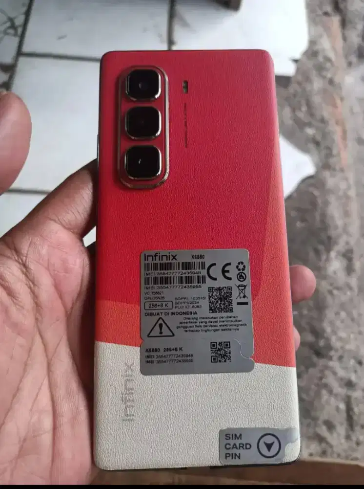 Infinix hot 50 pro+ 8/256 lengkap