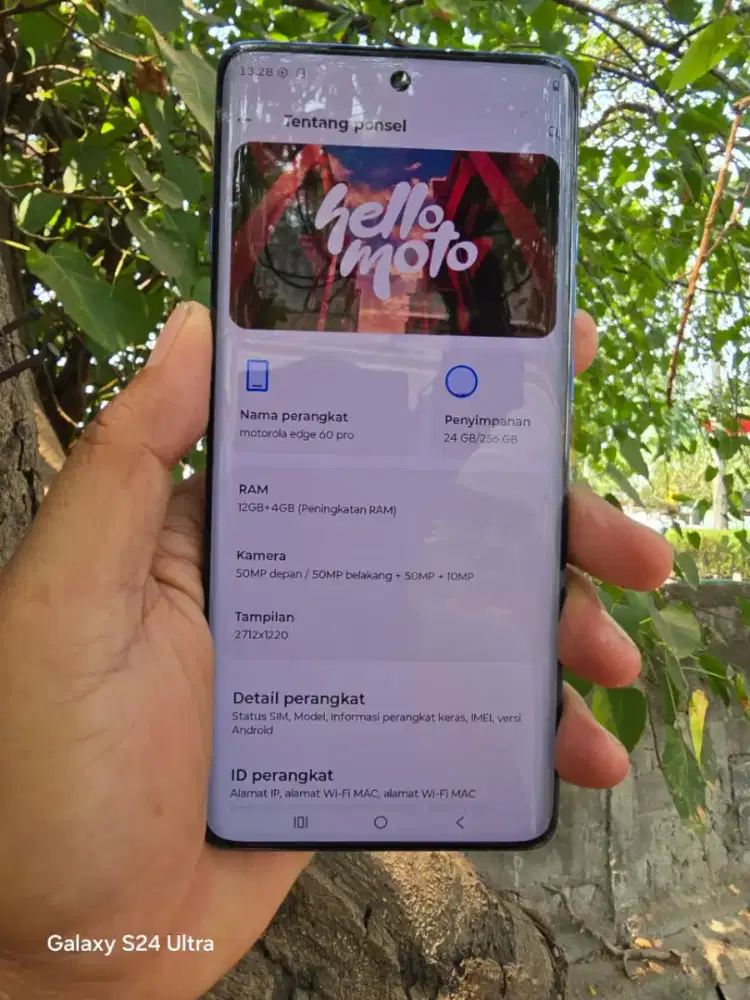 motorola edge 60 pro  Ram 12/256 gb