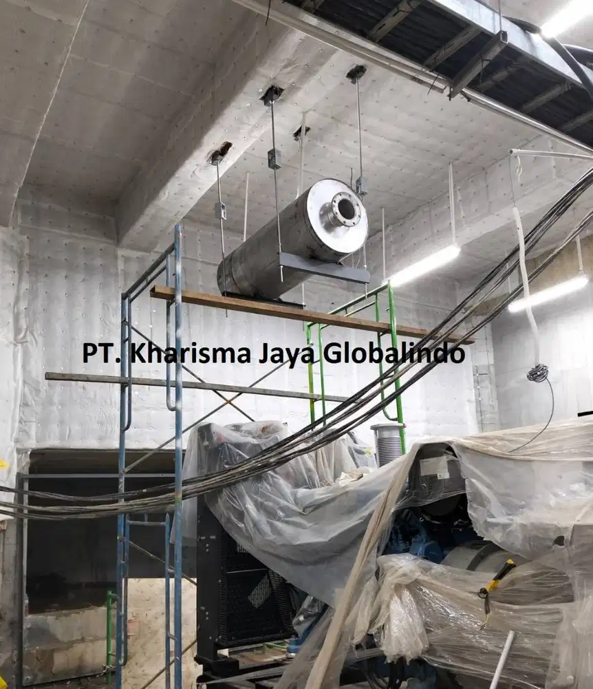 Knalpot Genset dan Instalasi Pemasangan