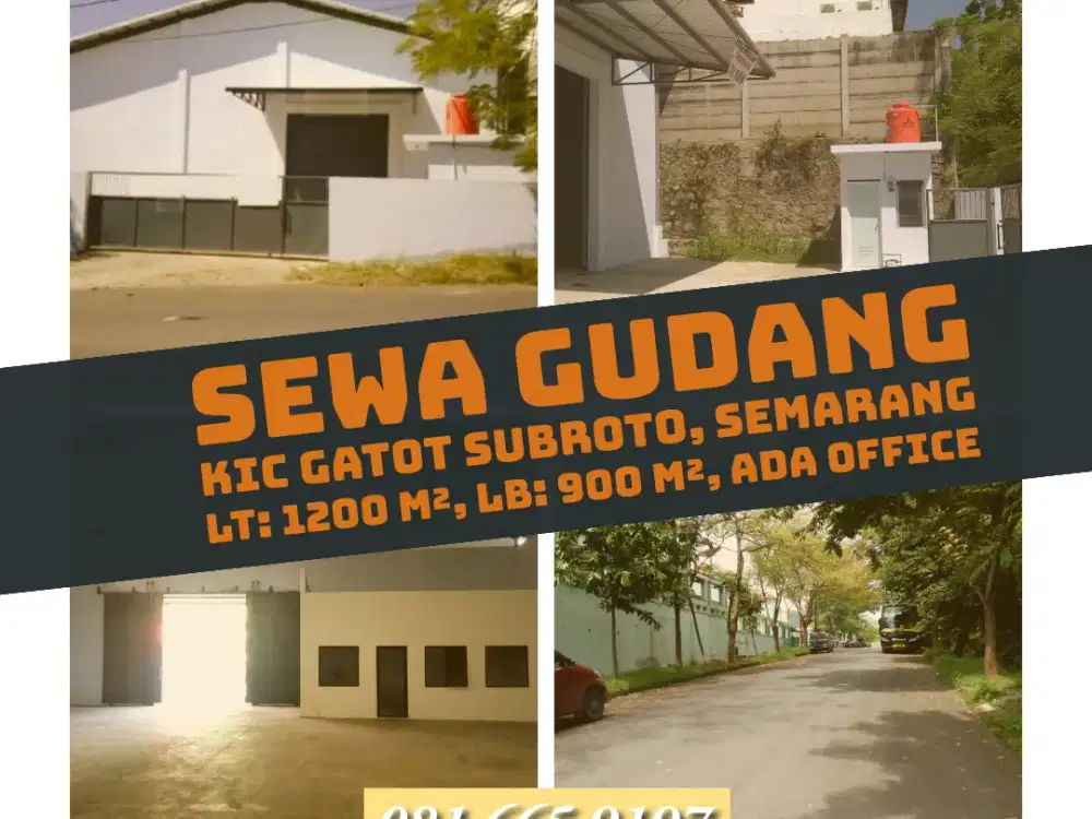 Gudang Sewa di KIC Gatot Subroto