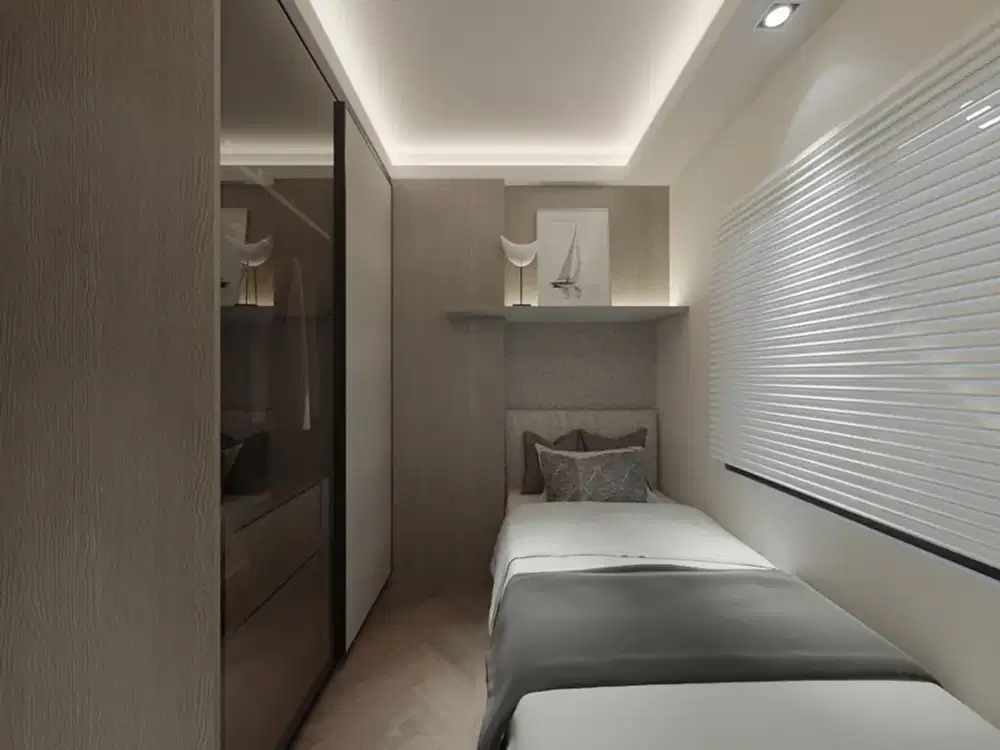 Disewakan Apartemen Royal Medit 2 Bedrooms Interior Design Mewah di Tanjung Duren Jakarta Barat