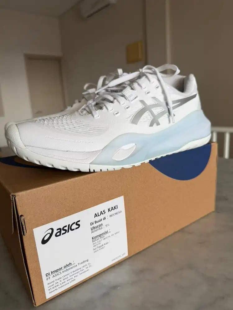 Sepatu  Tennis Asics Gel Resolution X Pure Silver