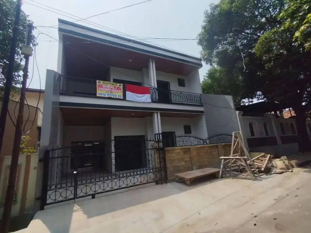 Dijual Rumah 2 lantai. Anti banjir. Jakapermai, Jakasampurna, Bekas