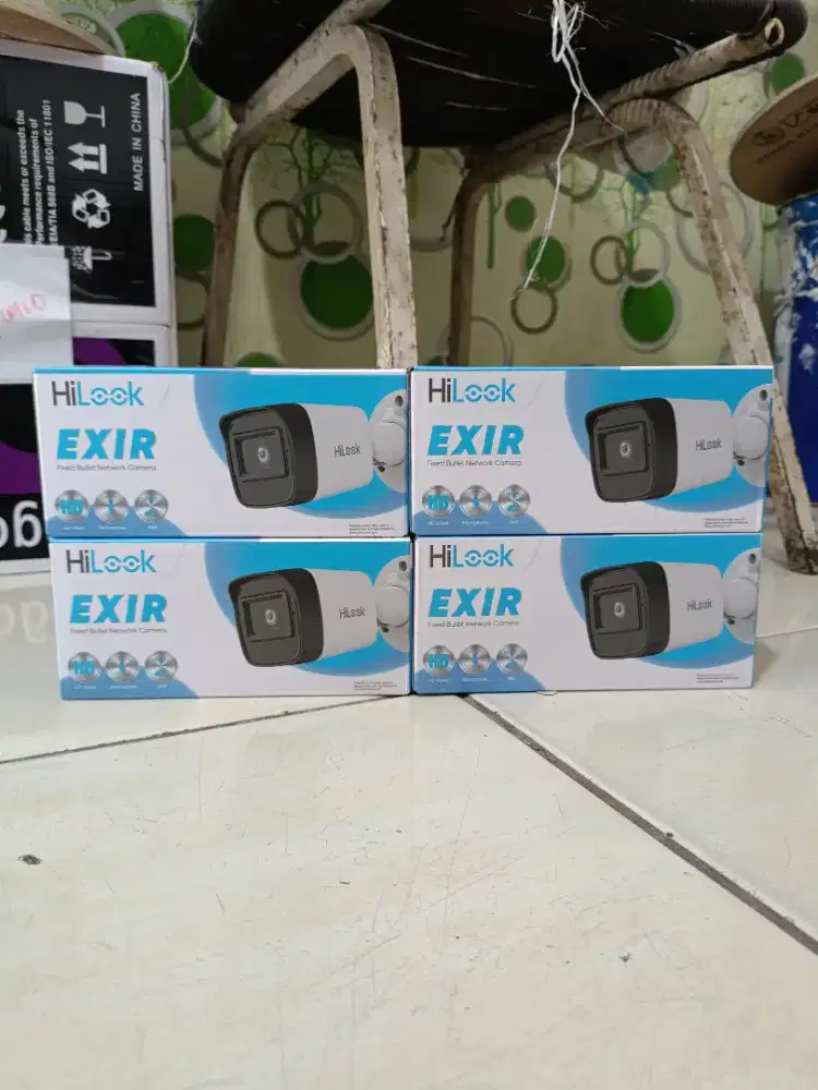 Paket ipcam hilook indoor dan outdoor sudah bergaransi resmi
