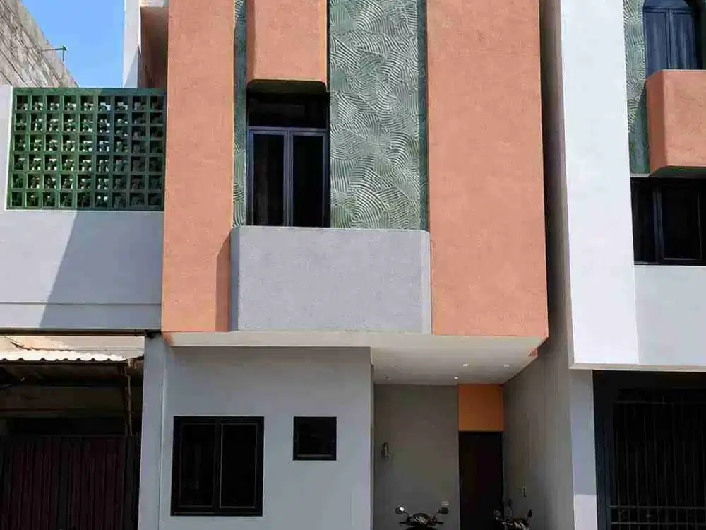 Jual Kosan Baru 10 Kamar + 10 KM Kos dekat Kampus UI Kota Depok (2 Unit Lagi )