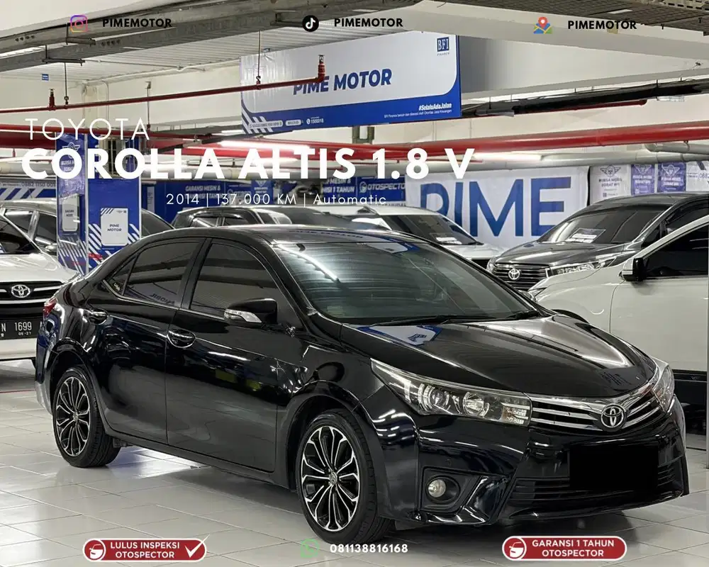 Corolla Altis V AT 1.8 2014