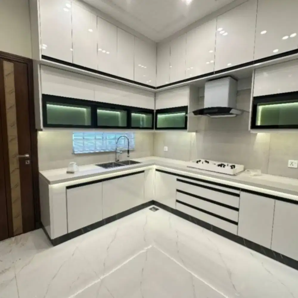 Custom kitchen set minimalis wardrobe bedroom set livingroom room