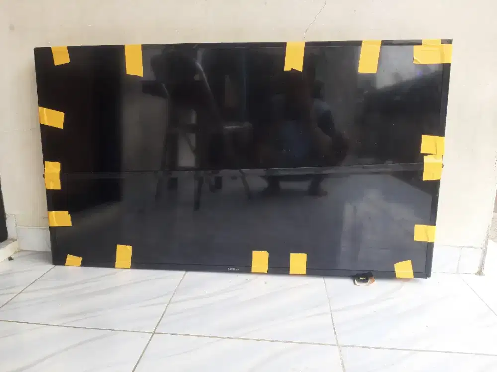TV LED SAMSUNG 49 inc MINUS LAYAR PECAH (HABIS JATOH) MURAH