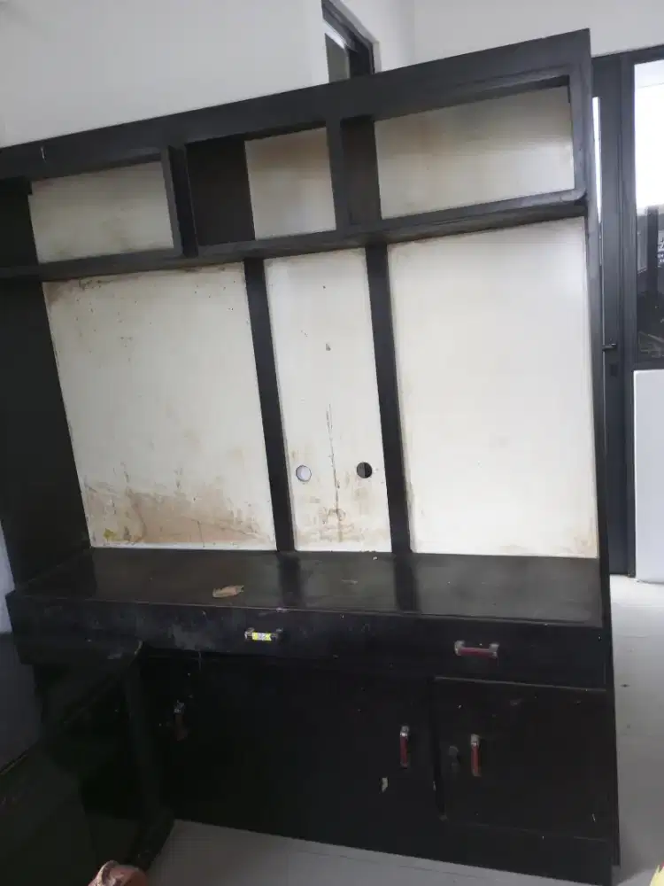Jual buffet TV bahan Jati