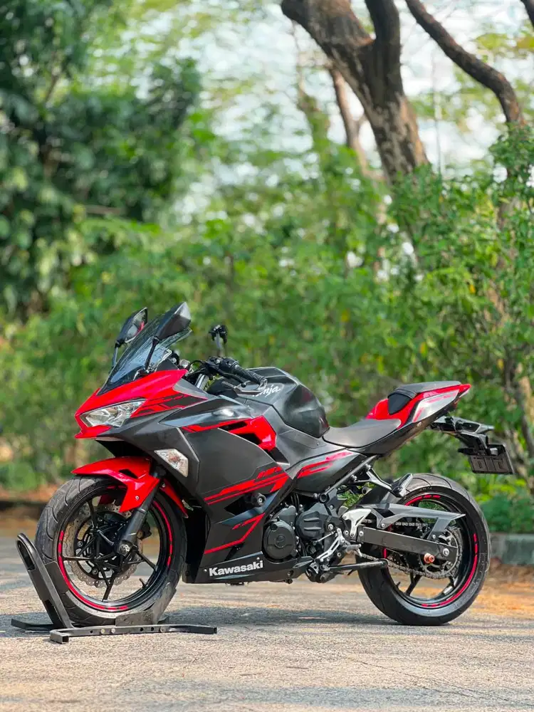 KAWASAKI NEW NINJA 250 FI ABS SE MERAH 2018 KM LOW PAJAK ON SIAP GAS