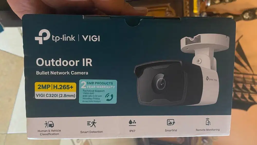 CCTV VIGI C3201 2MP AI Non Wifi