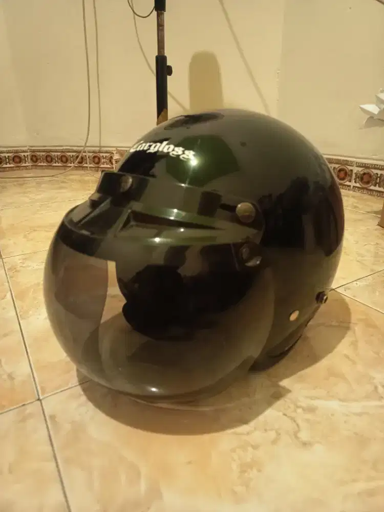 Helm cargloss, masih baguss