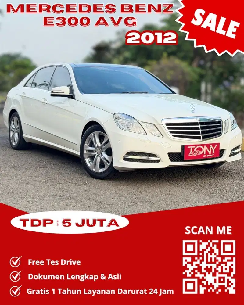 Mercedes Benz E300 Avantgarde 2012 Putih