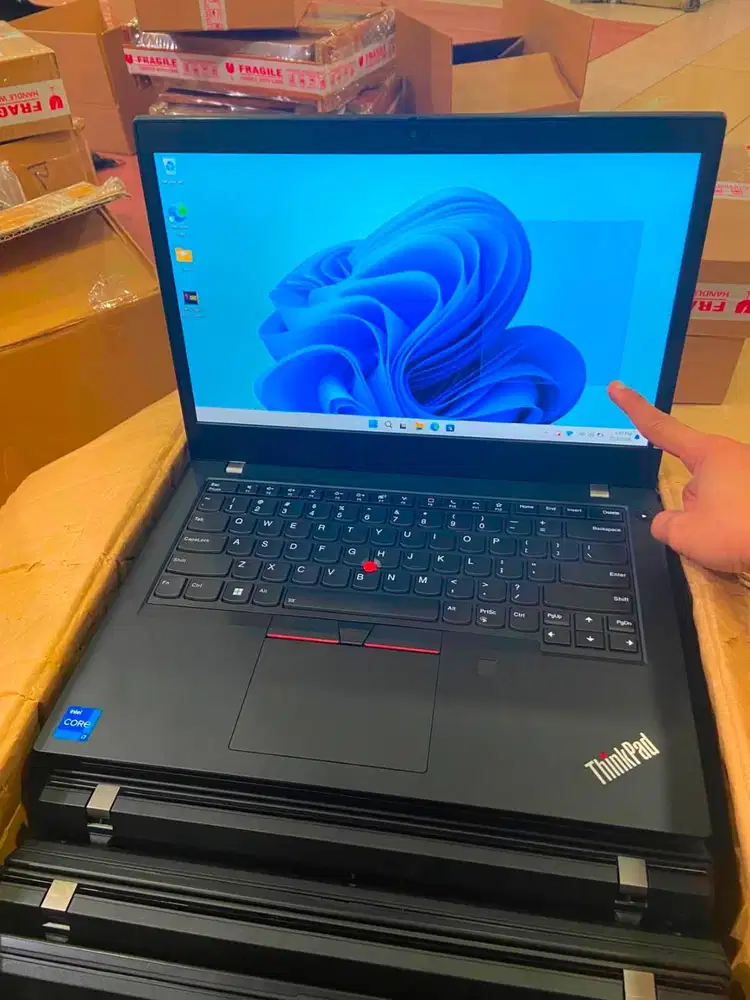 LAPTOP PELAJAR & KARYAWAN LENOVO L14 I7-11 16/256 14 INCH TOUCH *RET