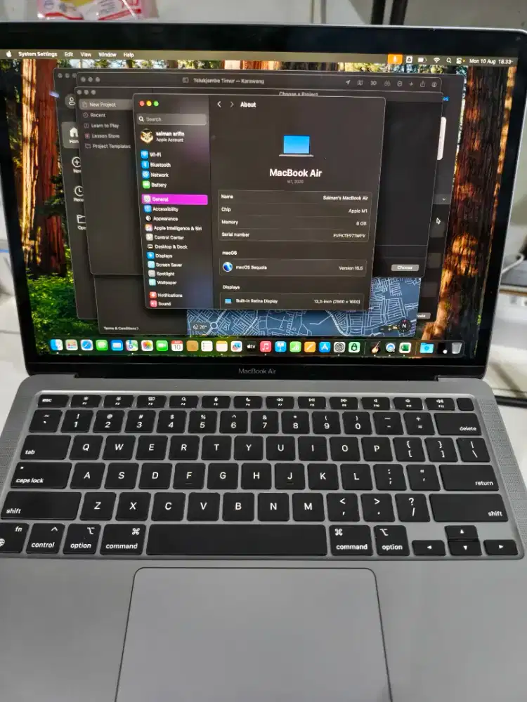 MacBook Mulus 95% , jarang bgt kepake.