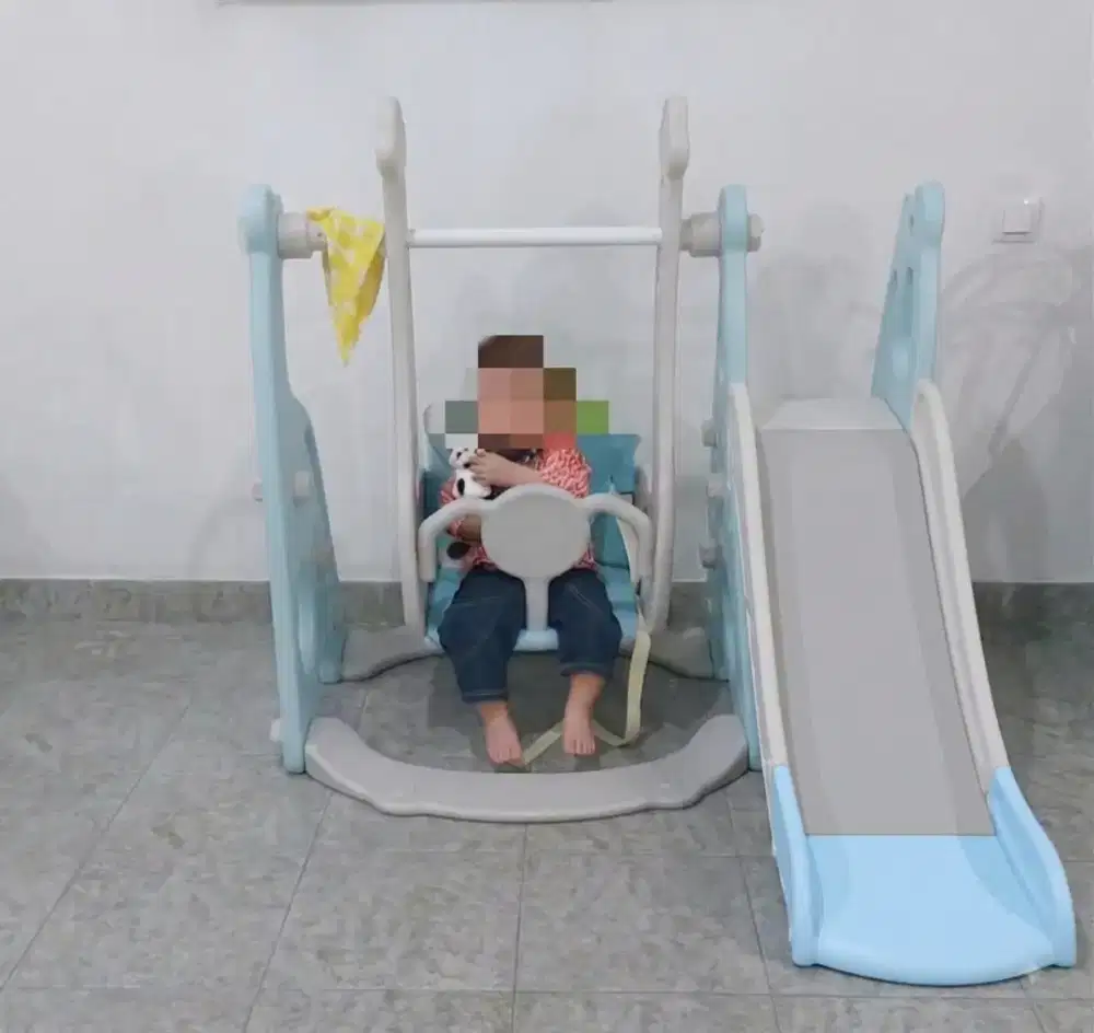 Perosotan dan Ayunan Anak Indoor Outdoor Baby Slide Swing SNI