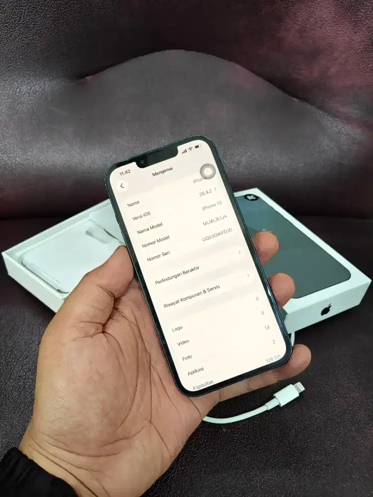 Iphone 13 128gb beacukai fullset