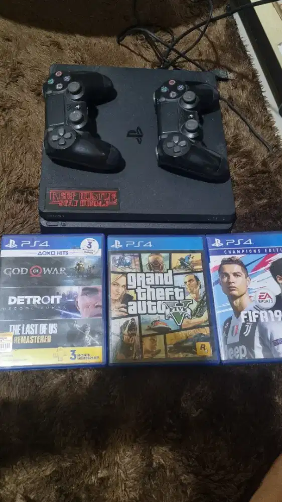 PS4 Slim 500gb Free Kaset Game