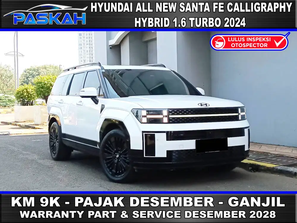 HYUNDAI SANTA FE CALLIGRAPHY HYBRID 2024 HYBRID Bunga=4% TAX=Desember