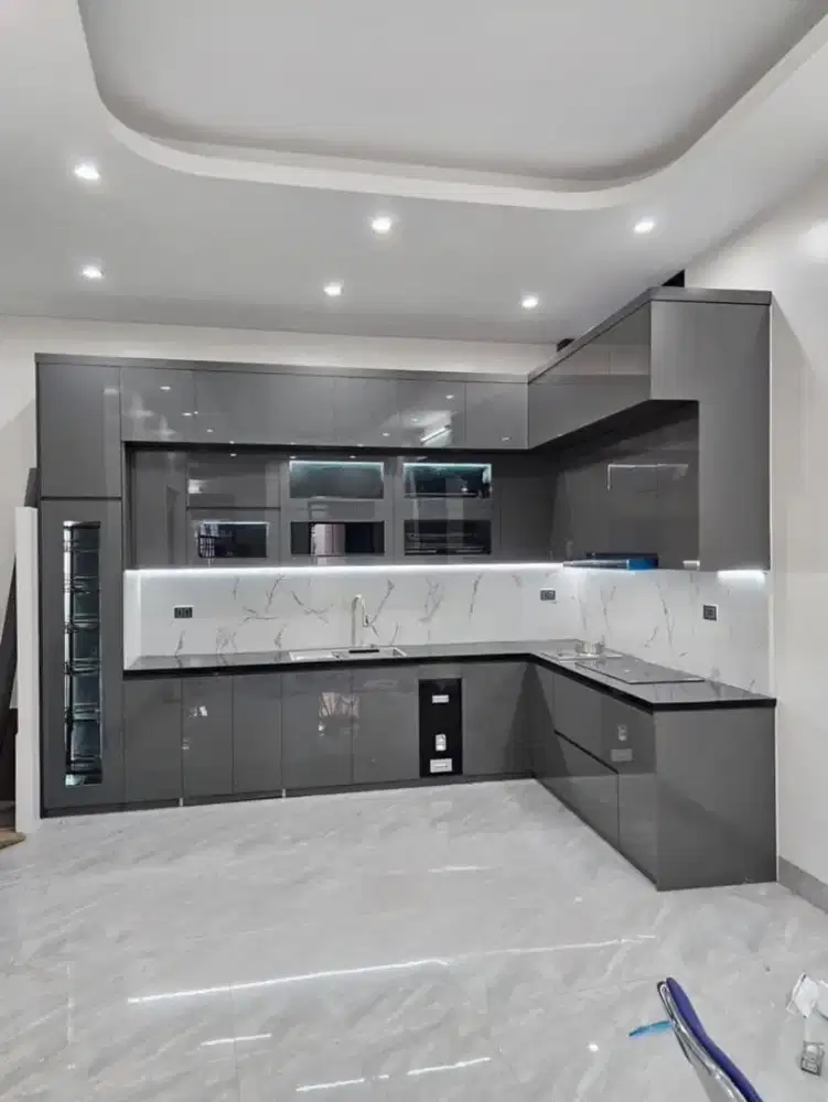 Custom kitchen set minimalis wardrobe bedroom set livingroom room
