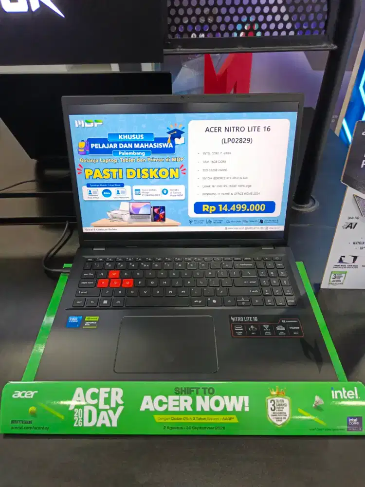 Kredit laptop ACER nitro lite 16 promo bunga ringan hingga 0%