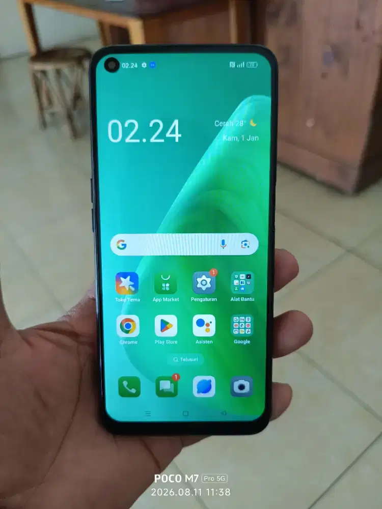 Oppo A74 5G ram 6/128gb mulus dan normal
